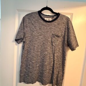 Original Penguin Heathered Navy Short Sleeve Tee